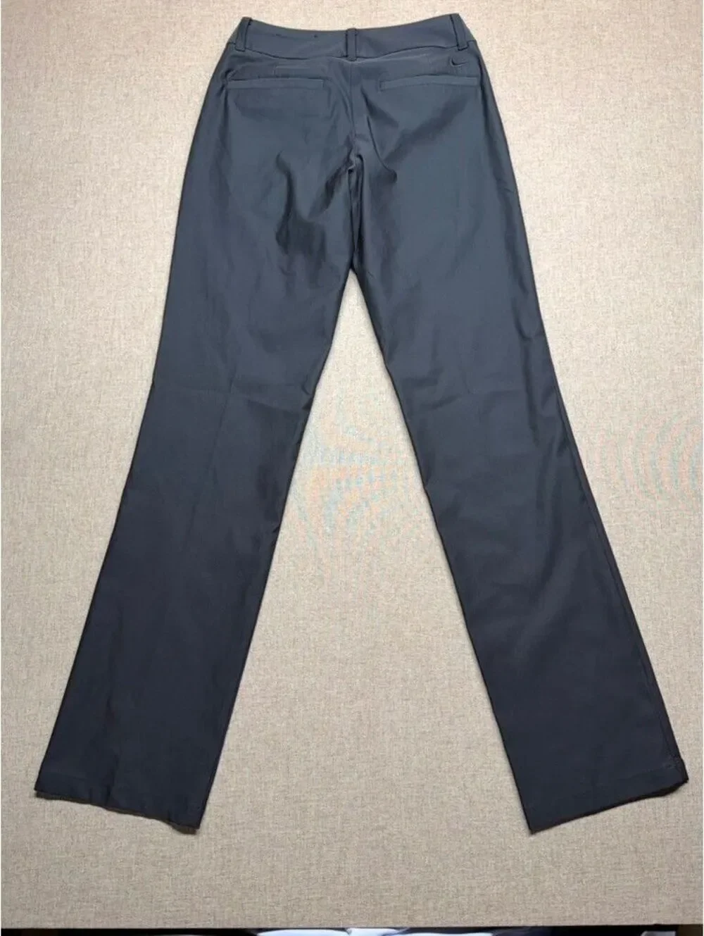 Nike Golf Dri-FIT Womens Pants Size 2 Black Straight Leg Stretch Golf Trousers